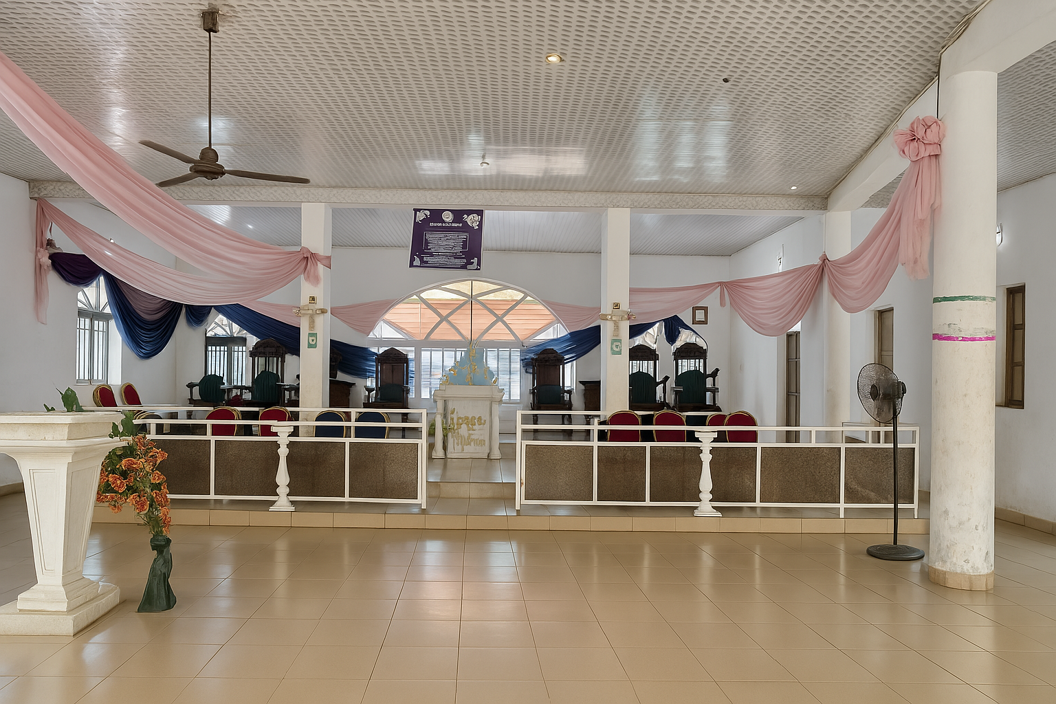 Services Inside Church